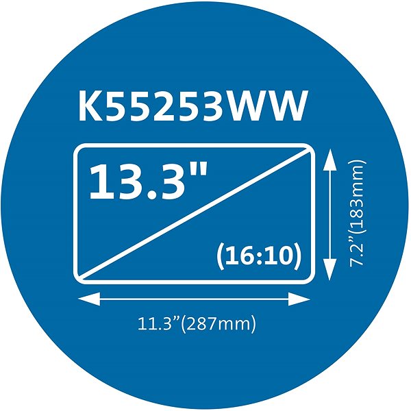 Privátny filter Kensington MagPro na notebook 13.3“ (16:10), dvojsmerný, magnetický, odnímateľný ...
