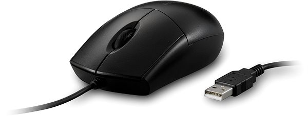 Egér Kensington Pro Fit® Wired Washable Mouse Csatlakozási lehetőségek (portok)