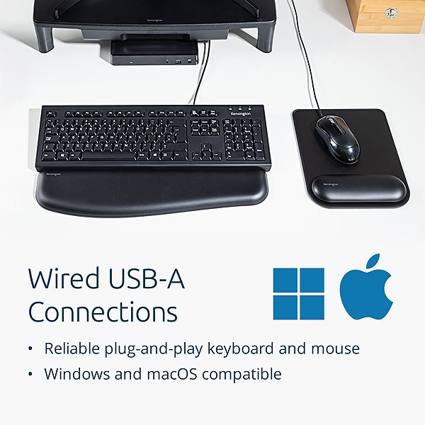 Keyboard and Mouse Set Kensington EQ KM100 EQ set black - CZ/SK ...