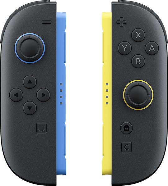 Gamepad Nintendo Switch 2 Joy-Con 2 Pair Blue/Light Yellow ...
