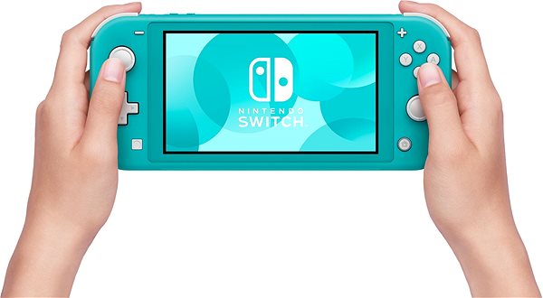 nintendo switch lite turquoise with animal crossing