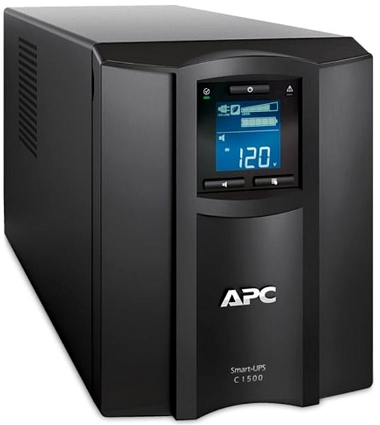 Szünetmentes tápegység APC Smart-UPS C 1500VA LCD LAN Oldalnézet
