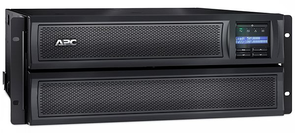 Uninterruptible Power Supply APC Smart-UPS X 2200VA Rack/Tower, LCD 200-240V with network card Lateral view