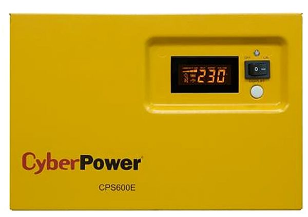 Szünetmentes tápegység CyberPower CPS600E Képernyő