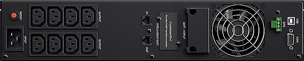 Záložný zdroj CyberPower OnLine S UPS 2000 VA/1800 W, 2U, XL, Rack/Tower Zadná strana