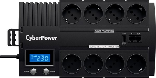 Uninterruptible Power Supply CyberPower BR700ELCD ...