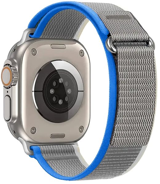 Szíj Cubenest (42-49mm) Terep pánt - szürke-kék/fehér ...
