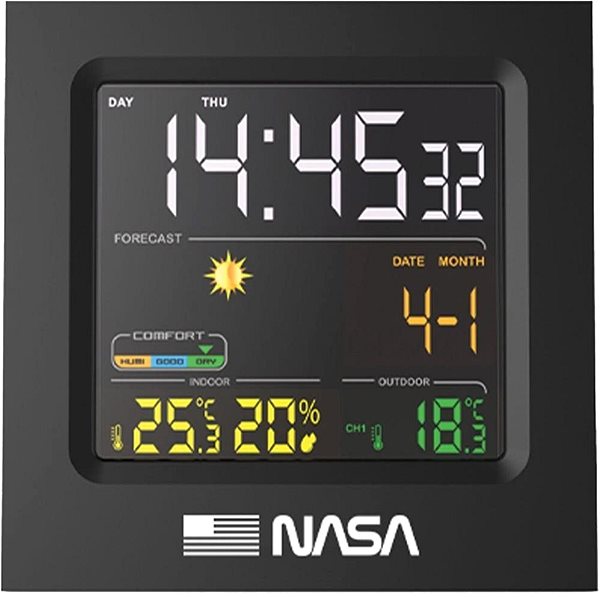 Weather Station NASA Weather Station ASTRONAUT WS300 Screen