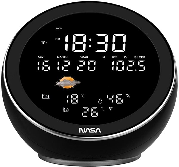 Weather Station NASA Weather Station MOON WSP1500 Black Screen