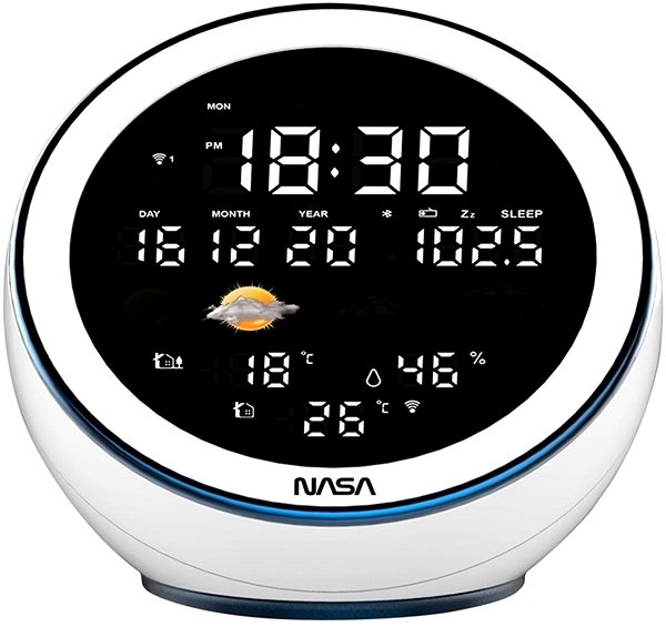 Weather Station NASA Weather Station MOON WSP1500 White Screen