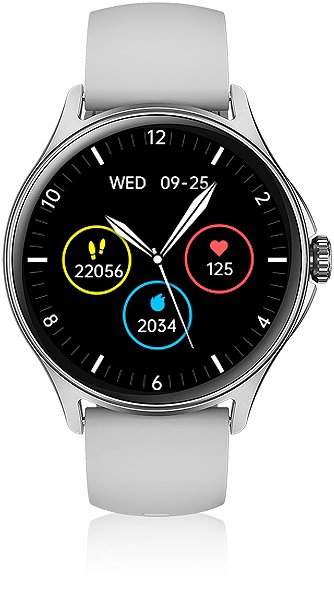 Smart Watch Niceboy WATCH Pixel 2 Arctic Silver ...