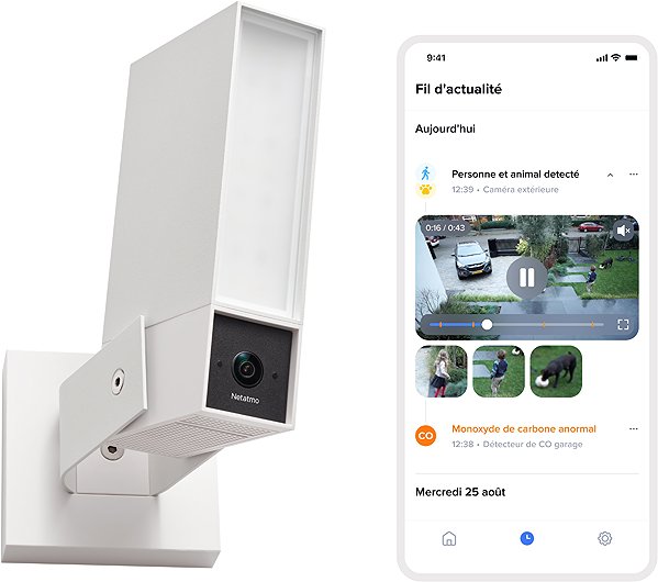 IP kamera Netatmo Outdoor Camera ORIGINAL, fehér ...
