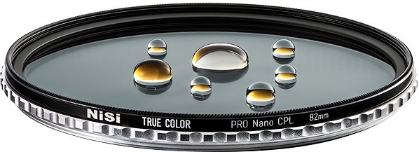 NiSi Filter Circular Polarizer True colour CPL Pro Nano 77mm polarising filter.