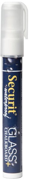 Marker SECURIT Waterproof, medium waterproof marker, white ...