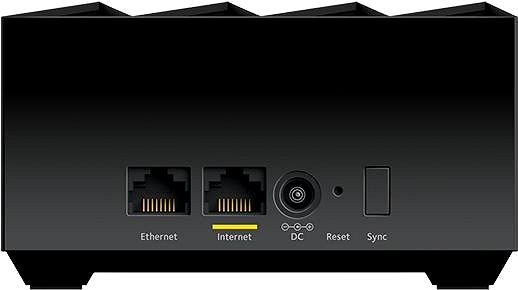 WiFi router Netgear MK63-100PES Zadná strana