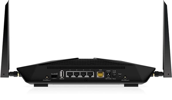 WiFi Router Netgear LAX20 Back page