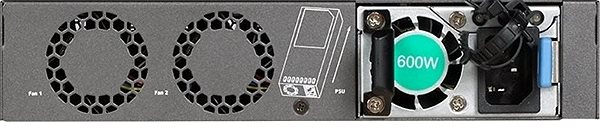 Switch Netgear XSM4316PB Hátoldal