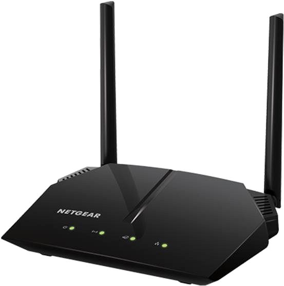 WiFi Router Netgear R6120 Lateral view
