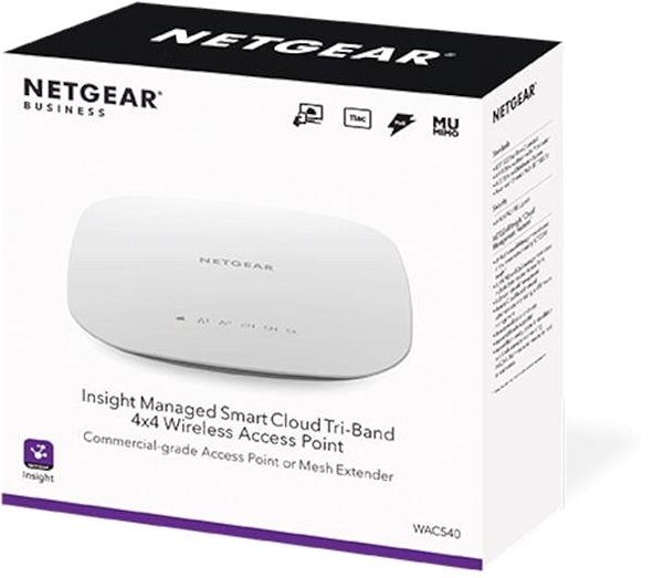 WiFi Access Point Netgear WAC540 Obal/škatuľka