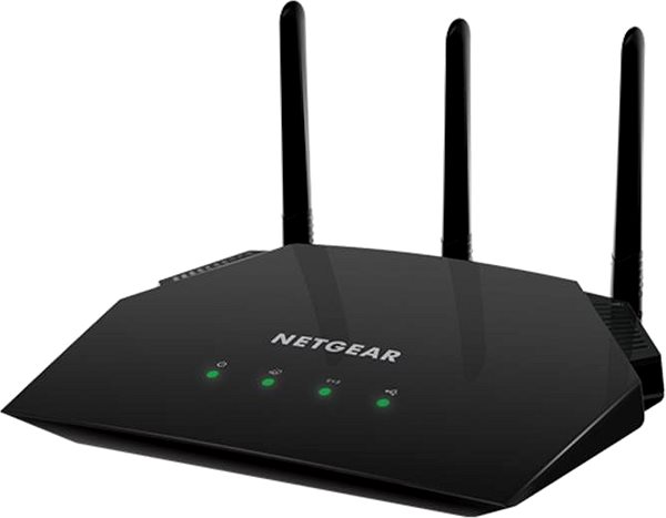 WiFi router Netgear WAC124 Bočný pohľad