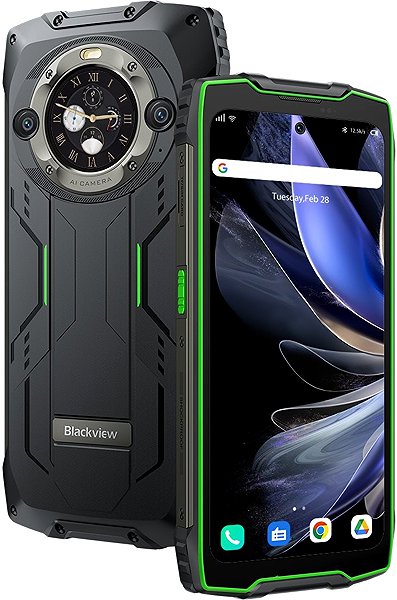 Mobile Phone Blackview BV9300 Pro 12GB/256GB green ...