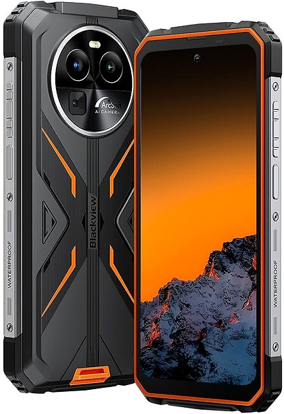 Mobile Phone Blackview BV8100 8GB/256GB orange ...