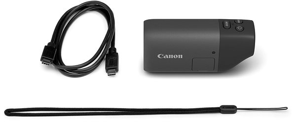 Digitalkamera Canon PowerShot ZOOM Essential Kit - schwarz Packungsinhalt