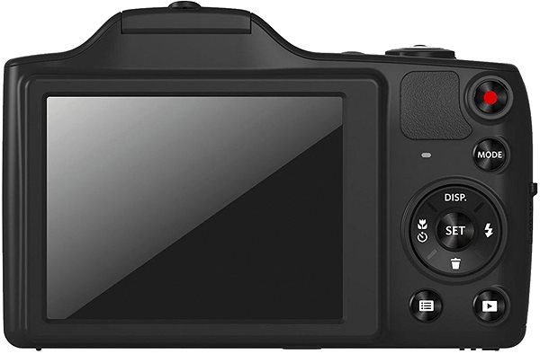 Digitalkamera Kodak FriendlyZoom FZ152 - schwarz Rückseite