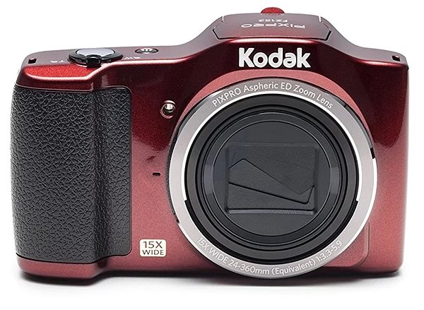 Digitális fényképezőgép Kodak FriendlyZoom FZ152 piros Képernyő
