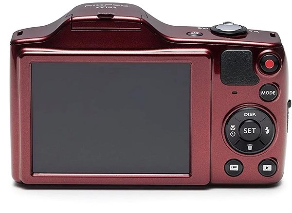 Digitális fényképezőgép Kodak FriendlyZoom FZ152 piros Hátoldal