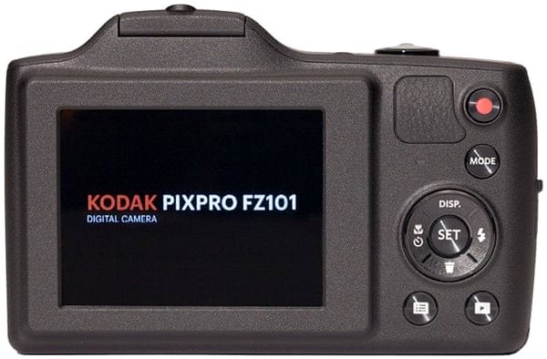 Digitalkamera Kodak FriendlyZoom FZ101 - schwarz Rückseite