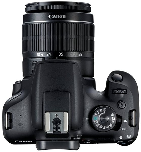 Digitális fényképezőgép Canon EOS 2000D + EF-S 18-55 mm f/3,5-5,6 IS II + EF 75-300 mm f/4-5,6 III Képernyő