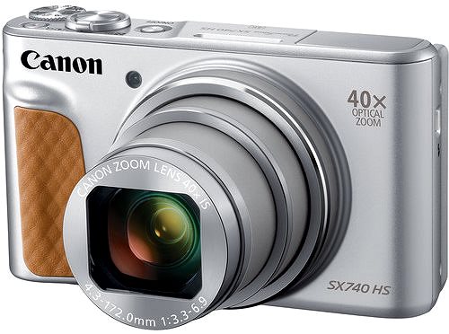 Digitális fényképezőgép Canon PowerShot SX740 HS ezüst Jellemzők/technológia