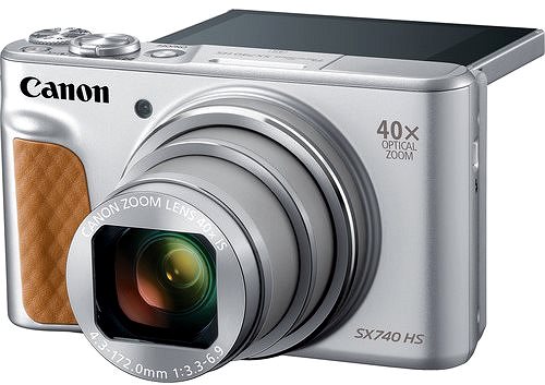 Digitális fényképezőgép Canon PowerShot SX740 HS ezüst Jellemzők/technológia