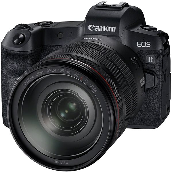 Digitális fényképezőgép Canon EOS R Oldalnézet