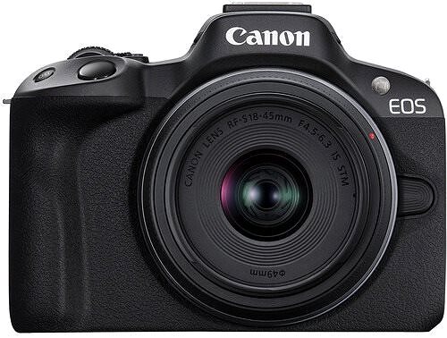 Digitális fényképezőgép Canon EOS R50 fekete + RF-S 18-45mm f/4.5-6.3 IS STM ...