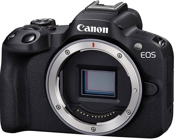 Digitálny fotoaparát Canon EOS R50 čierna + RF-S 18 – 150 mm S ...