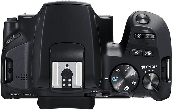 Digitális fényképezőgép Canon EOS 250D váz, fekete Képernyő