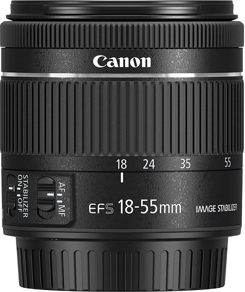 Digitalkamera Canon EOS 250D schwarz + EF-S 18-55 mm f/4-5.6 IS STM + LP-E17 Optional