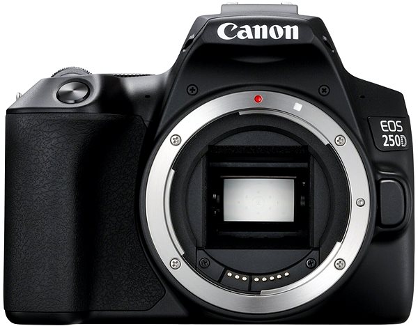 Digitális fényképezőgép Canon EOS 250D, fekete +  EF-S 18-55 mm f/3,5-5,6 DC III Value Up Kit Képernyő