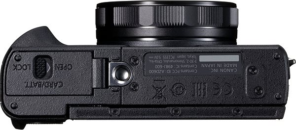 Digitális fényképezőgép Canon PowerShot G5 X Mark II Alulnézet