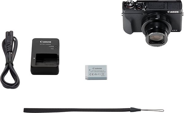 Digitális fényképezőgép Canon PowerShot G5 X Mark II Csomag tartalma