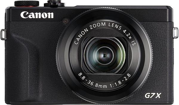 Digitális fényképezőgép Canon PowerShot G7 X Mark III Webcam Kit - fekete Képernyő