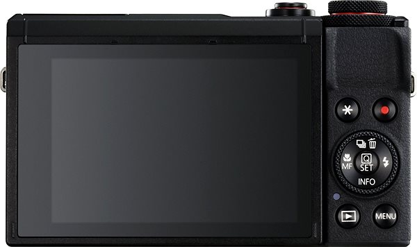 Digitális fényképezőgép Canon PowerShot G7 X Mark III Webcam Kit - fekete Hátoldal