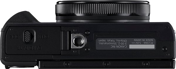 Digitális fényképezőgép Canon PowerShot G7 X Mark III Webcam Kit - fekete Alulnézet