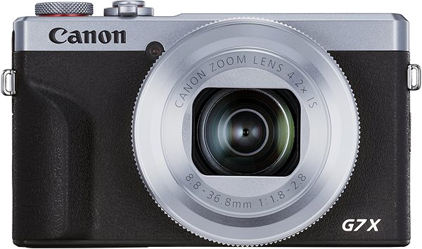Digitális fényképezőgép Canon PowerShot G7 X Mark III Battery Kit, ezüst Képernyő
