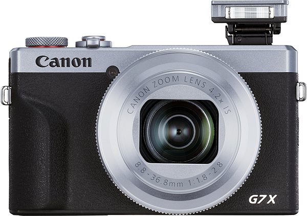 Digitális fényképezőgép Canon PowerShot G7 X Mark III Battery Kit, ezüst Jellemzők/technológia