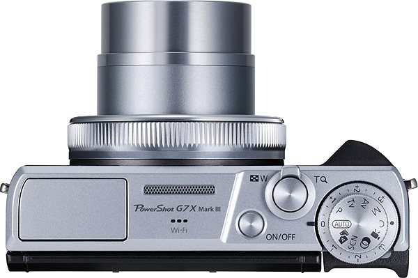 Digitális fényképezőgép Canon PowerShot G7 X Mark III Battery Kit, ezüst Képernyő
