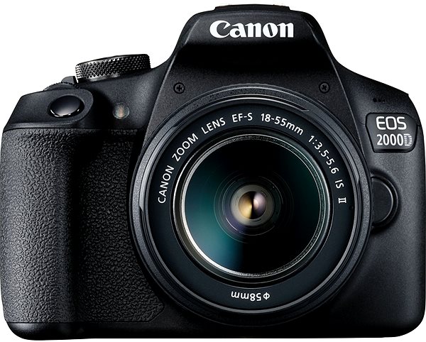Digitalkamera Canon EOS 2000D + EF-S 18-55 mm f/3,5-5,6 DC III Value Up Kit Screen
