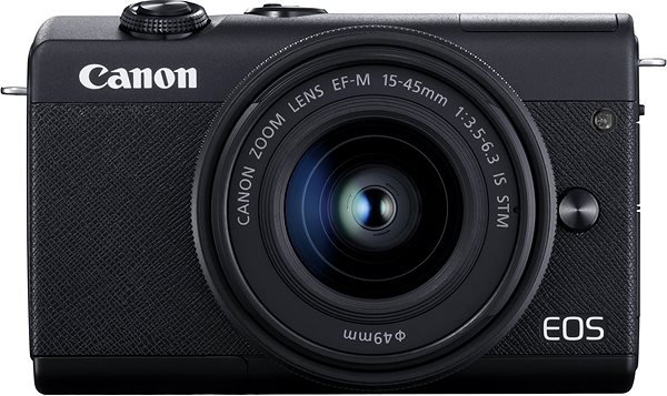 Digitalkamera Canon EOS M200 + EF-M 15-45 mm f/3.5-6.3 IS STM Value Up Kit Screen